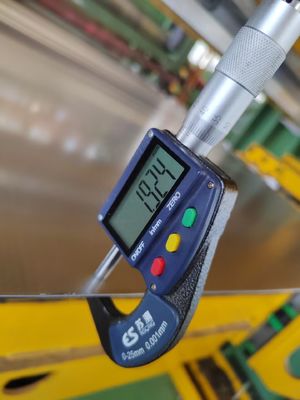 1.5mm 두꺼운 스테인리스 스틸 판 ASTM 304/304L/1.4301/S30408 904L/316L/316ti 용접 절단 굽기 등급