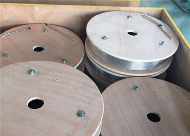ASTM A269 TP304 316L 스테인리스 코일 배관 Exw 냉각 압연되는 이음새가 없는 지상 바륨 끝