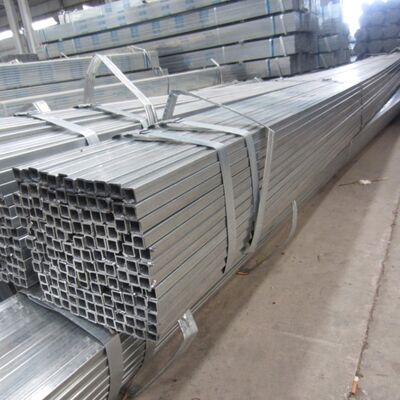 China Supplier New Hot Dipped Non Secondary Galvanized Square Steel Tube